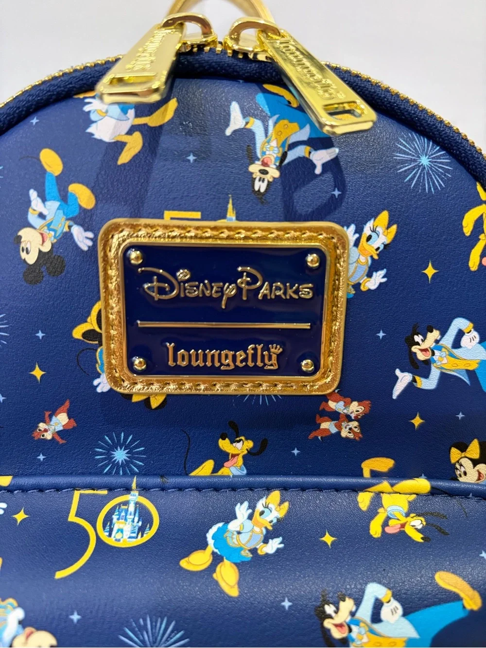 Walt Disney 50th Anniversary Loungefly Backpack NWT